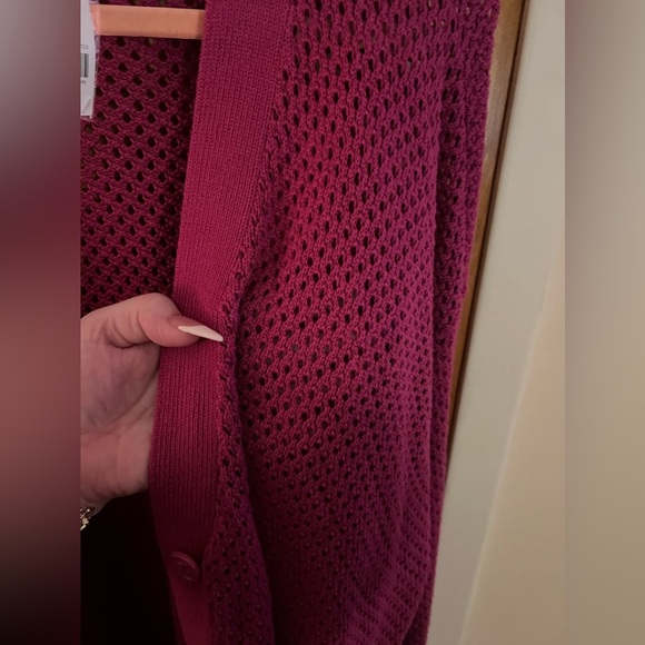Lane Bryant knit cardigan nwt 26/28 - Picture 3 of 5